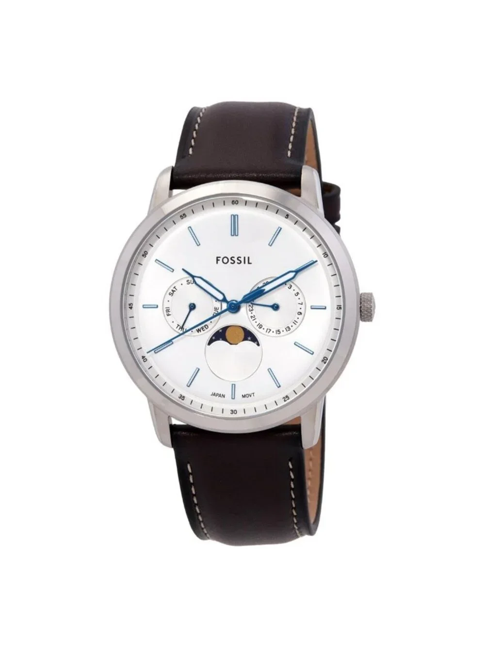 NWT Fossil Neutra Quartz Silver Dial Men's Watch
